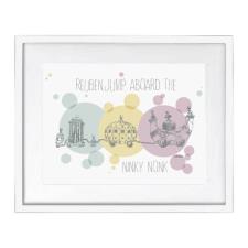 Personalised In The Night Garden Ninky Nonk Framed Print